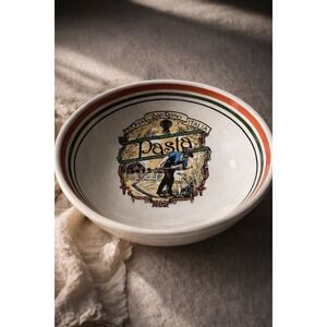 Vintage Himark Buona San Remo Pasta Bowl Italy Ceramic 12" Serving Dish